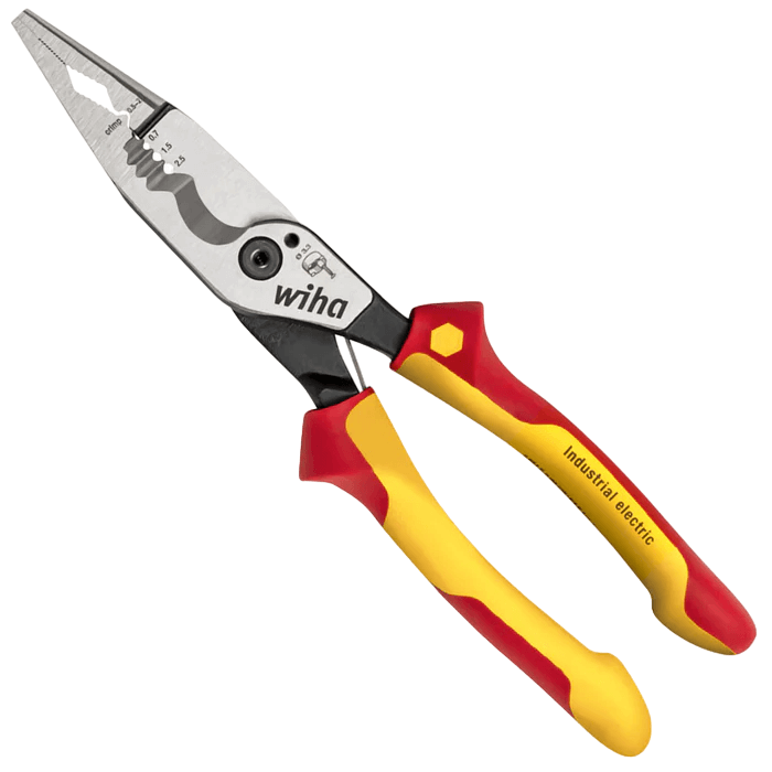 Cleste industrial multifunctional VDE 8-in-1 pentru electricieni Wiha 45705