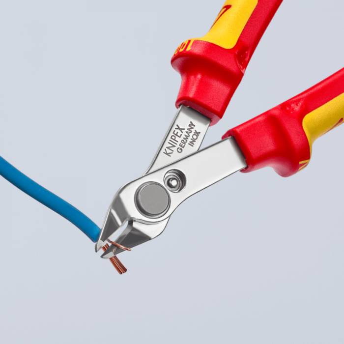 Cleste VDE de precizie pentru electronisti, Knipex Electronic Super Knips 78 06 125 [3]