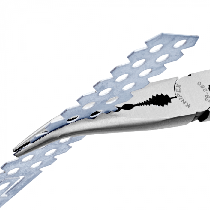 Cleste lung cu varf curbat 280mm, Knipex 28 81 280 [3]