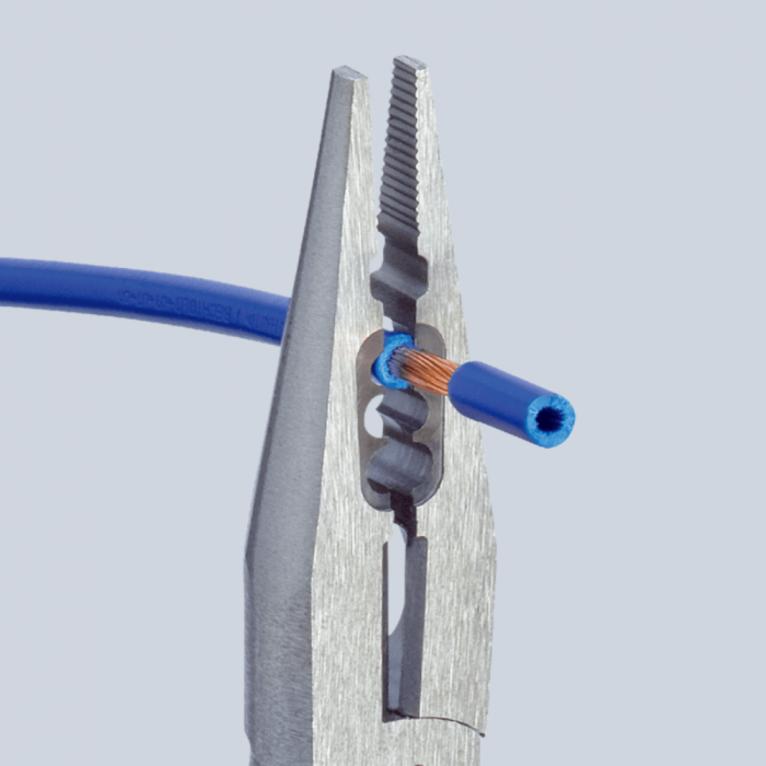 Cleste multifunctional cu nas lung, 160mm, Knipex 13 02 160 [3]