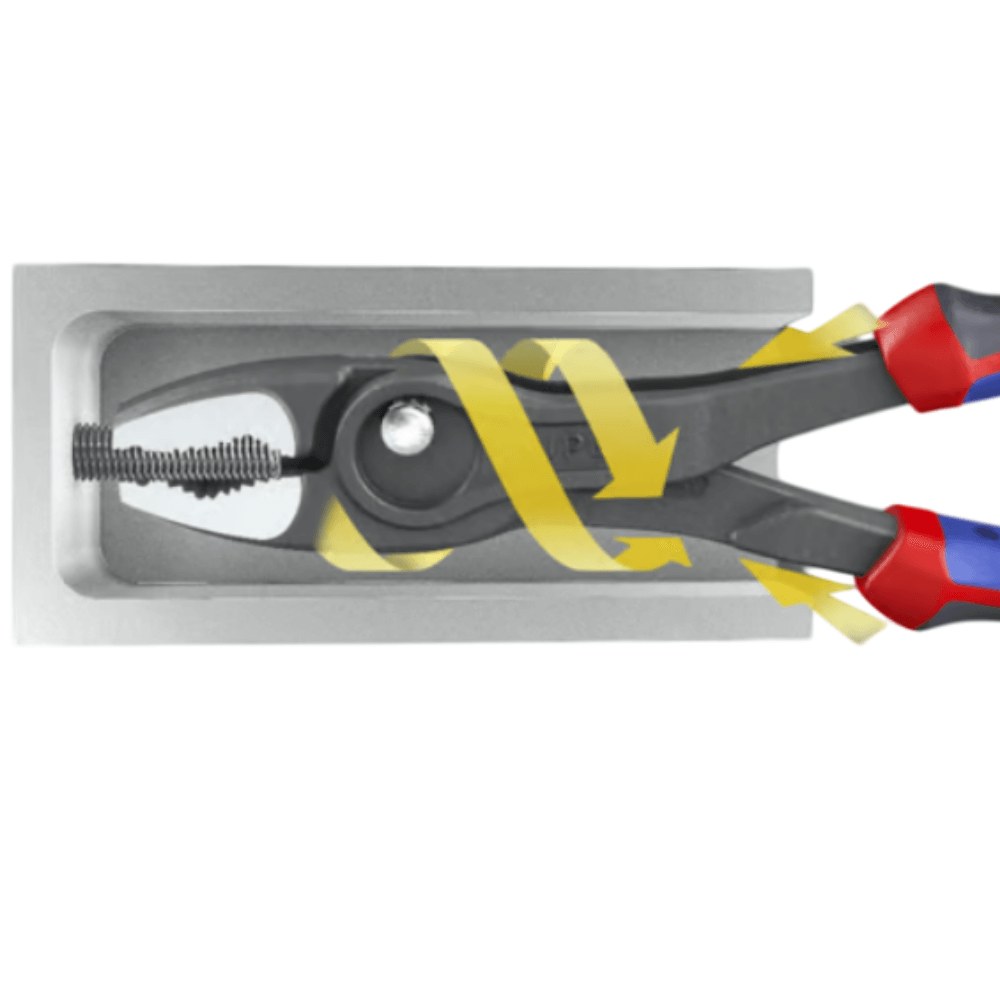 Cleste cu prindere frontala si laterala Knipex TwinGrip 82 02 250 [2]