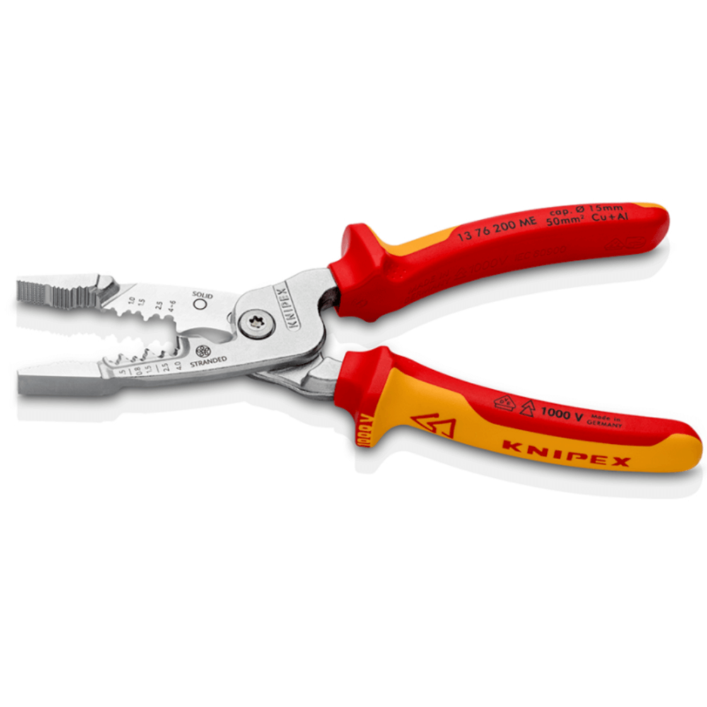 Cleste electrician multifunctional, model metric, Knipex 13 76 200 ME [2]