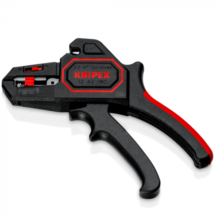 Cleste automat pentru dezizolare conductori, Knipex 12 62 180 [3]