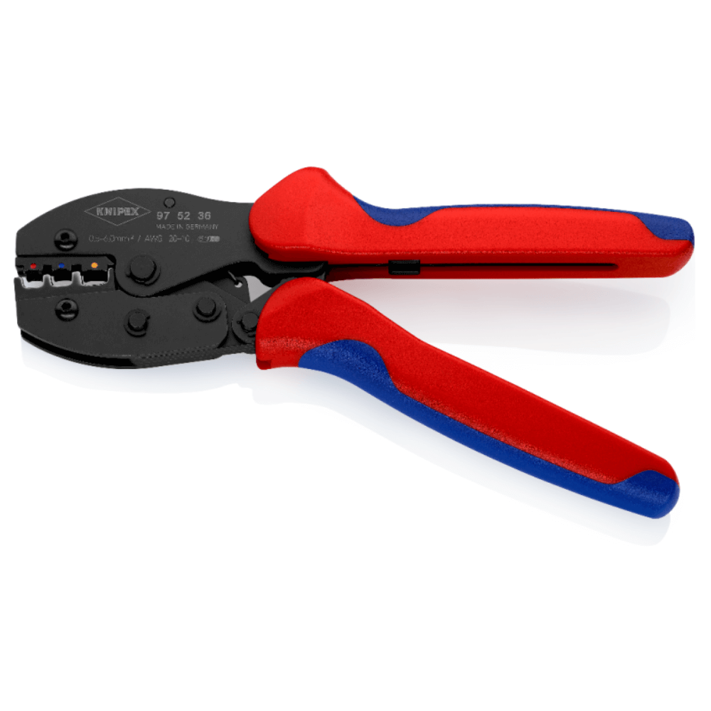 Cleste sertizare papuci izolati, cu fisa si cap-la-cap, 0.5 - 6.0 mm² Knipex PreciForce 97 52 36 [3]