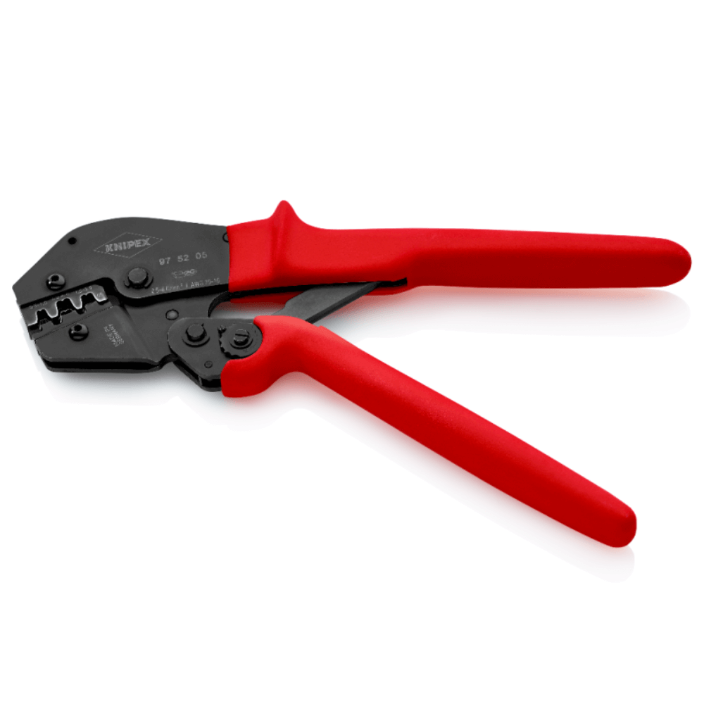 Cleste sertizare conectori neizolati, operare cu doua maini, 0.5 - 6 mm², Knipex 97 52 05 [2]