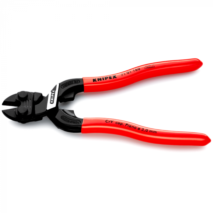 Cleste pentru taiat bolturi si cuie 160mm, Knipex 71 01 160 [2]