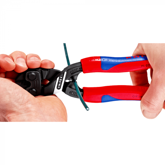Cleste pentru taiat cuie si bolturi 200mm, Knipex CoBolt 71 02 200 [3]