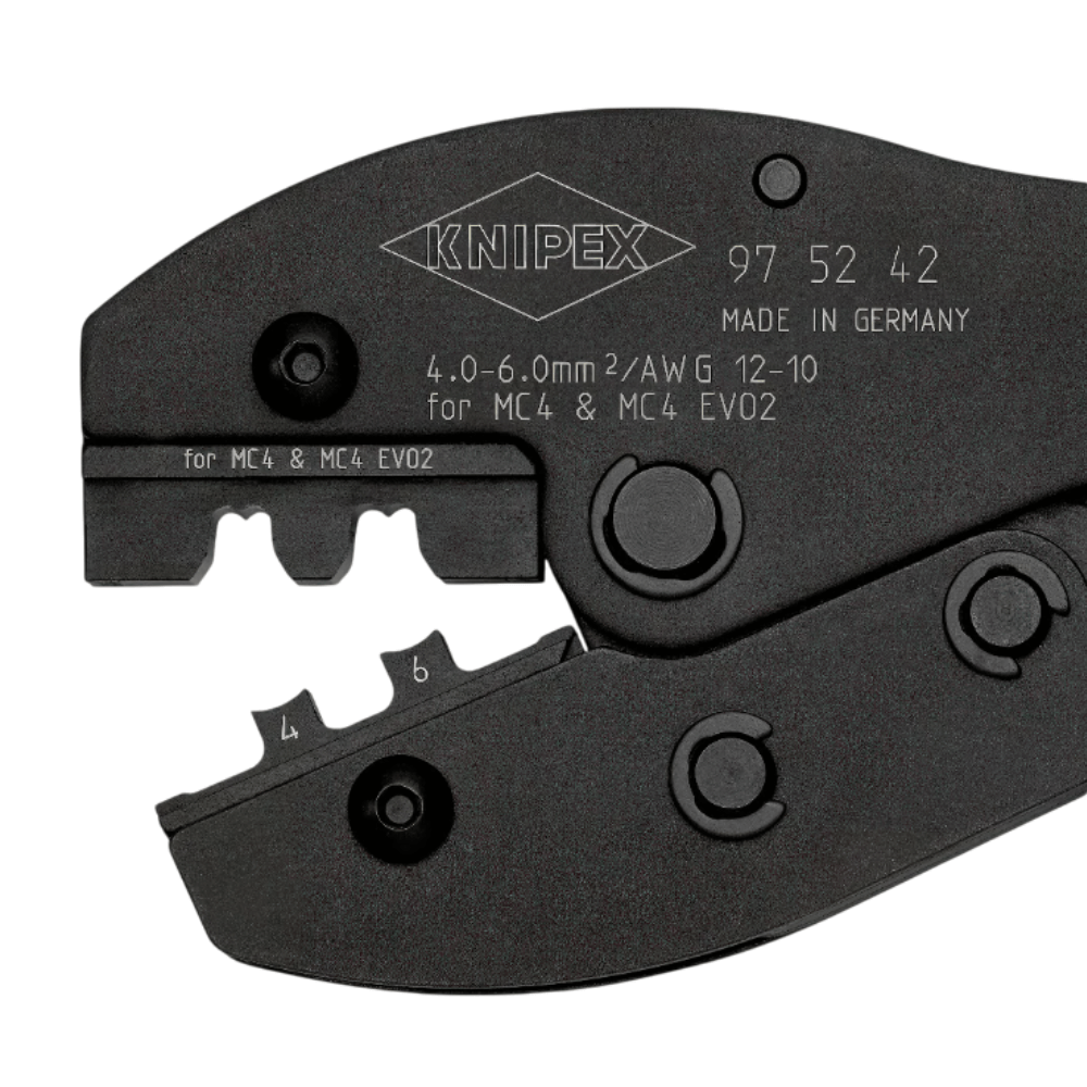 Cleste sertizare conectori neizolati MC4/MC4 EVO 2 Knipex PreciForce 97 52 42 [6]
