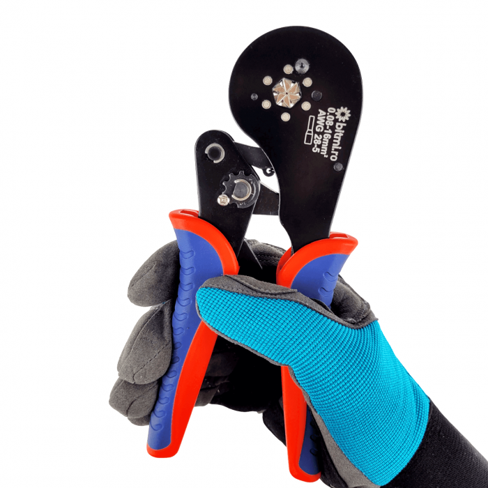Cleste sertizare pini 0.08 - 16 mm² profil hexagonal Bitmi 10047 [3]