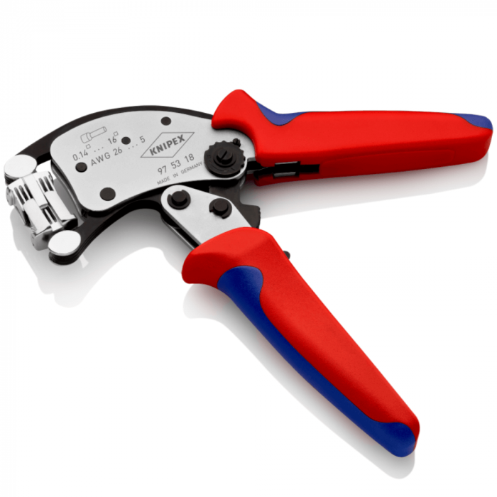 Cleste sertizare pini 0.14 - 16 mm² cu autoreglaj Knipex Twistor 97 53 18 [4]