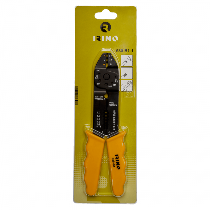 Cleste sertizat papuci izolati 1.5-6 mm² Irimo 630-B1-1 [4]