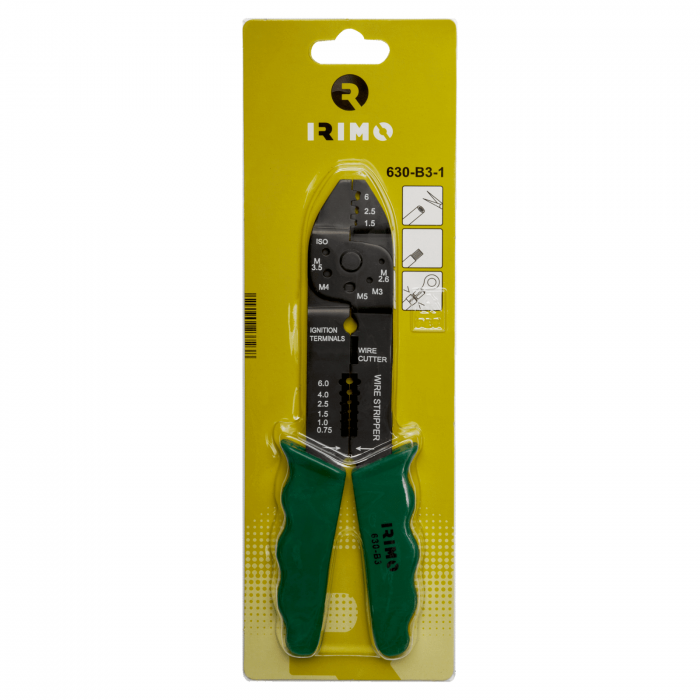 Cleste sertizat papuci neizolati Faston 1.5-6 mm² Irimo 630-B3-1 [4]