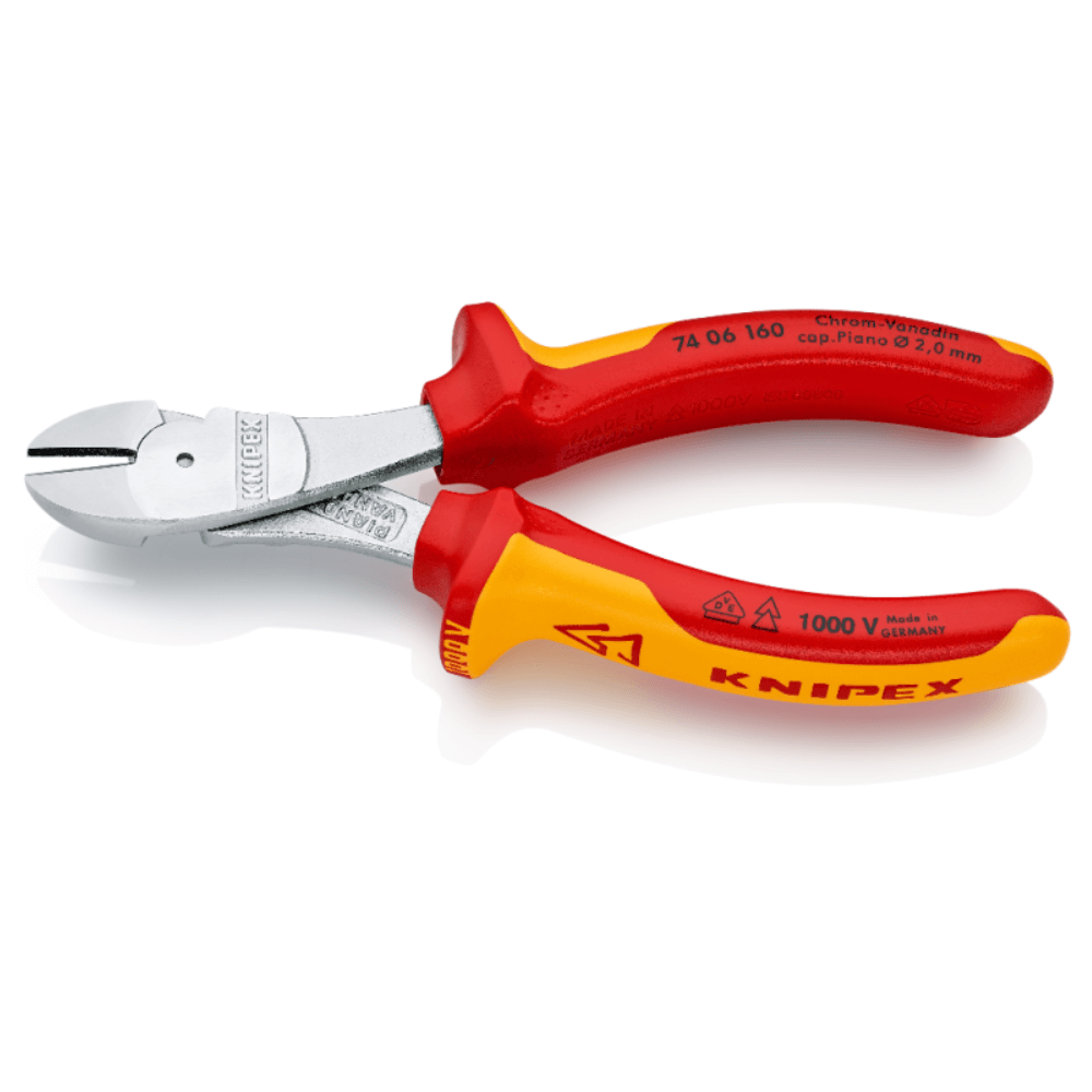 Cleste VDE cu tais lateral, 160mm, Knipex 74 06 160 [2]