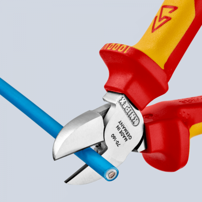 Cleste VDE 1000V cu tais lateral, 160mm, Knipex 70 06 160 [3]