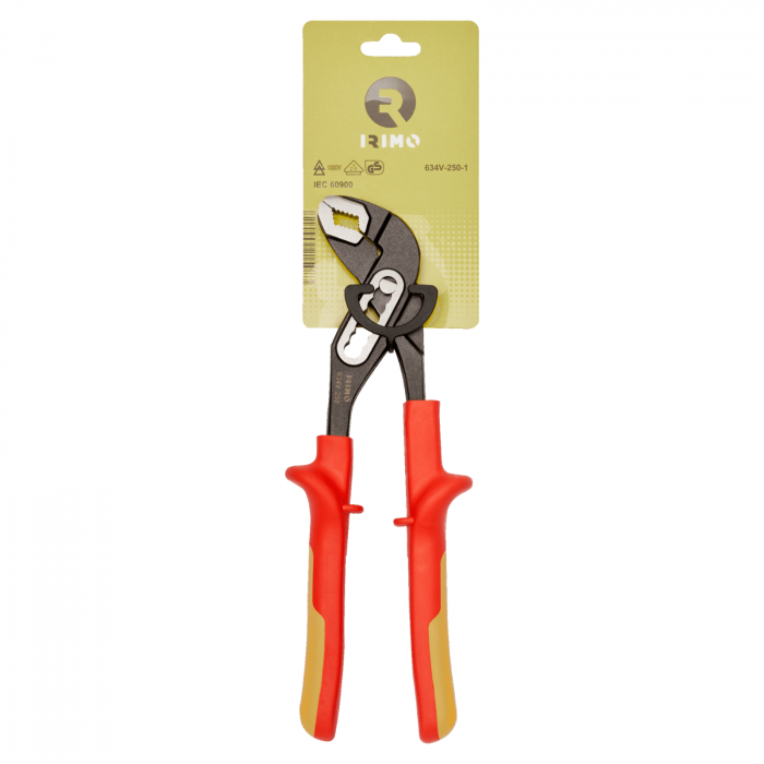 Cleste tip cheie reglabila izolata VDE 1000V 250mm Irimo 634V-250-1 [6]