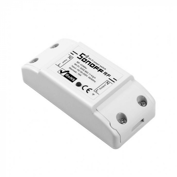 Comutator inteligent WiFi + RF 433, 1 canal, Sonoff RF R2 [2]