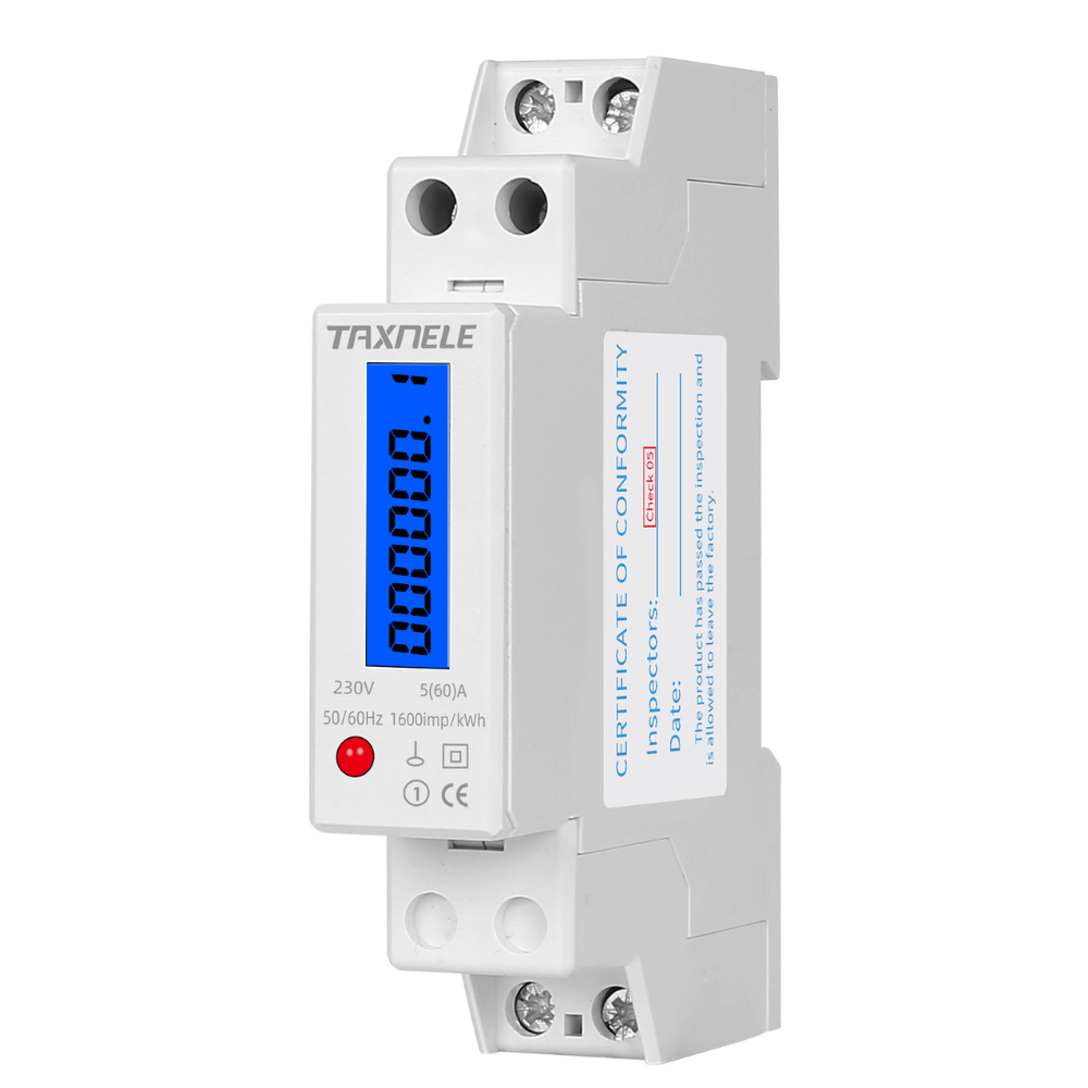 Contor monofazic monitorizare consum energie electrica, TAXNELE TXM012