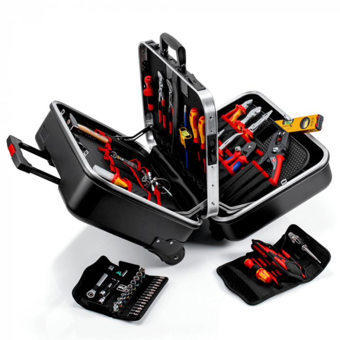 Trusa de scule BIG Twin Move pentru electricieni, 63 piese, Knipex 00 21 41 [3]