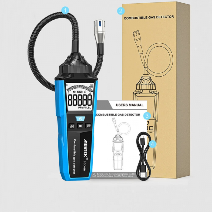 Detector de gaze Mestek CGD02B cu autocalibrare [4]