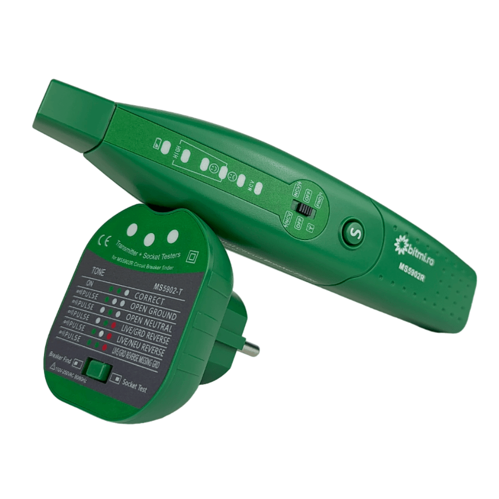 Detector de sigurante si circuite cu tester de priza, Bitmi 10207 [2]