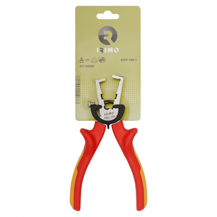 Cleste VDE 1000V pentru dezizolare conductori 1-6mm² 160mm Irimo 629V-160-1 [5]