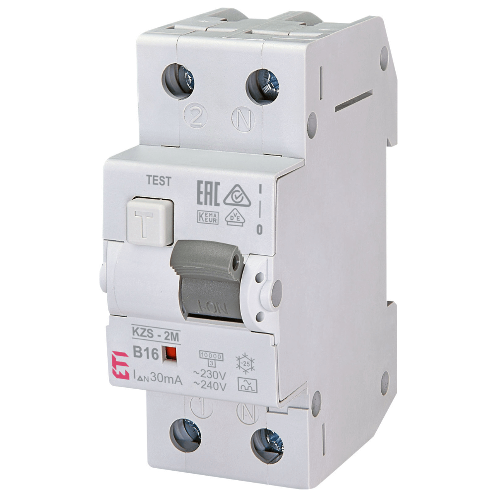 Diferential RCBO KZS-2M A B16 0.03 ETI 002173204