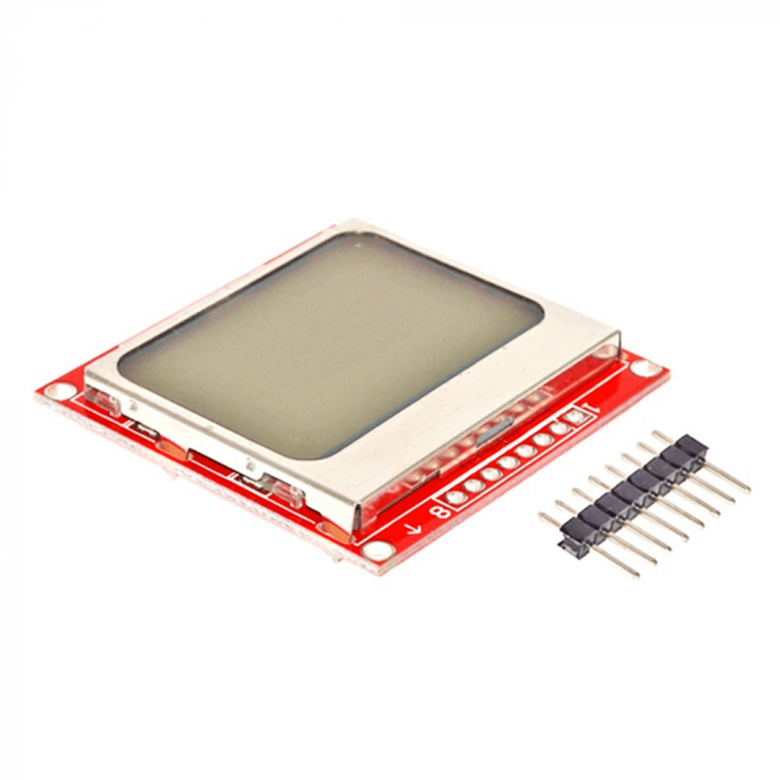 Display LCD compatibil cu Nokia 5110, 84x48 pixeli [3]