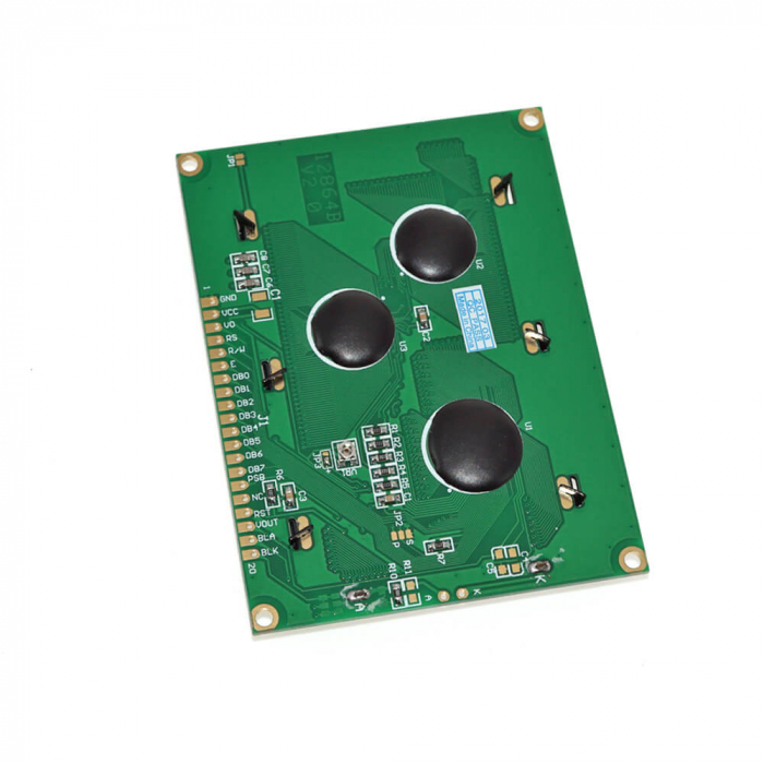 Display LCD12864 iluminat, conectare in serie sau paralel [3]
