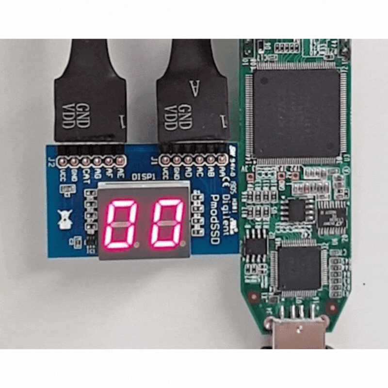 Display LED, 2*7 segmente, 0.56", catod comun [3]