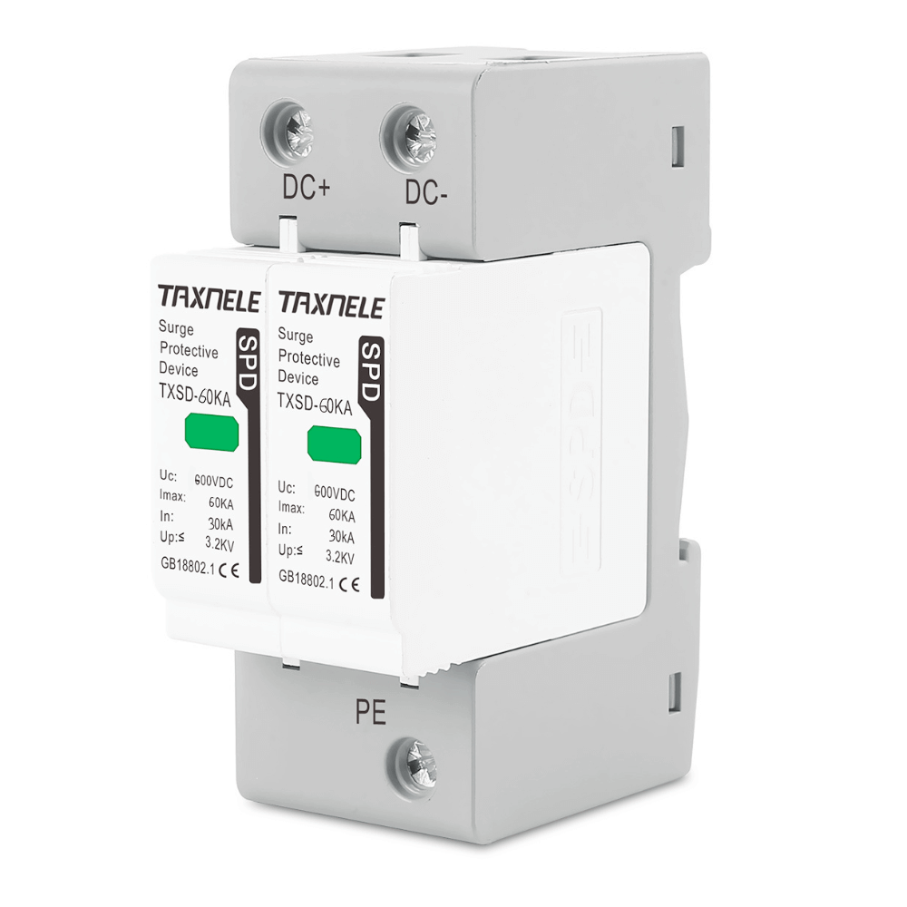 Protectie la supratensiune SPD pentru sisteme fotovoltaice, TAXNELE TXSD-60KA-2P-600V [2]