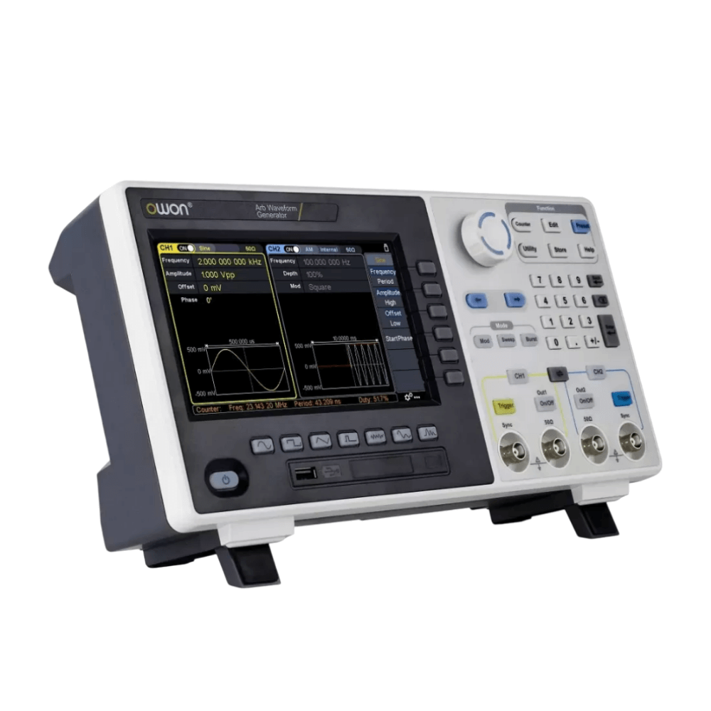 Generator de semnal, 2 canale, 100MHz, 500MS/s, OWON XDG2100 [2]