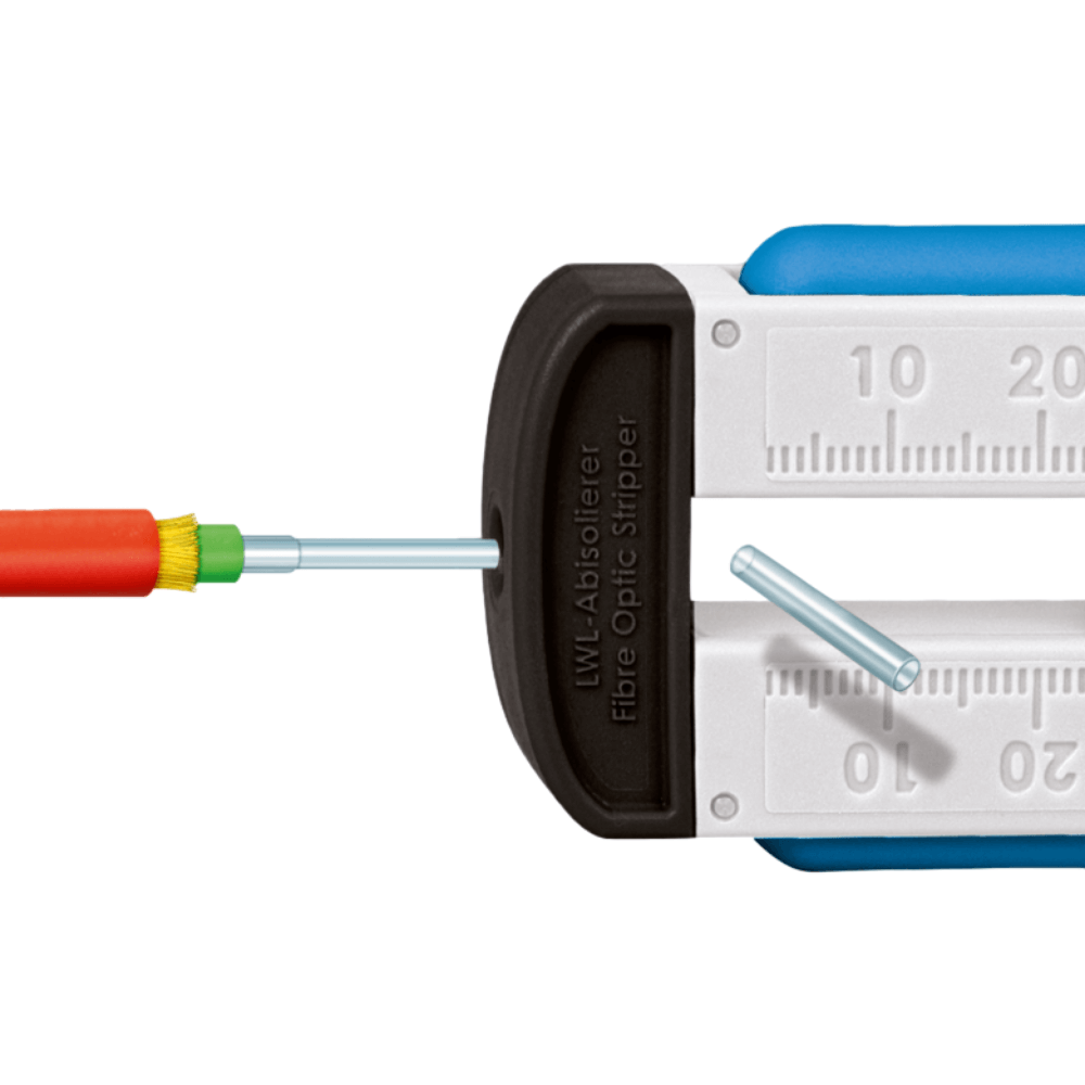 Unealta pentru dezizolat cabluri cu fibra optica, Knipex 12 85 110 SB [2]