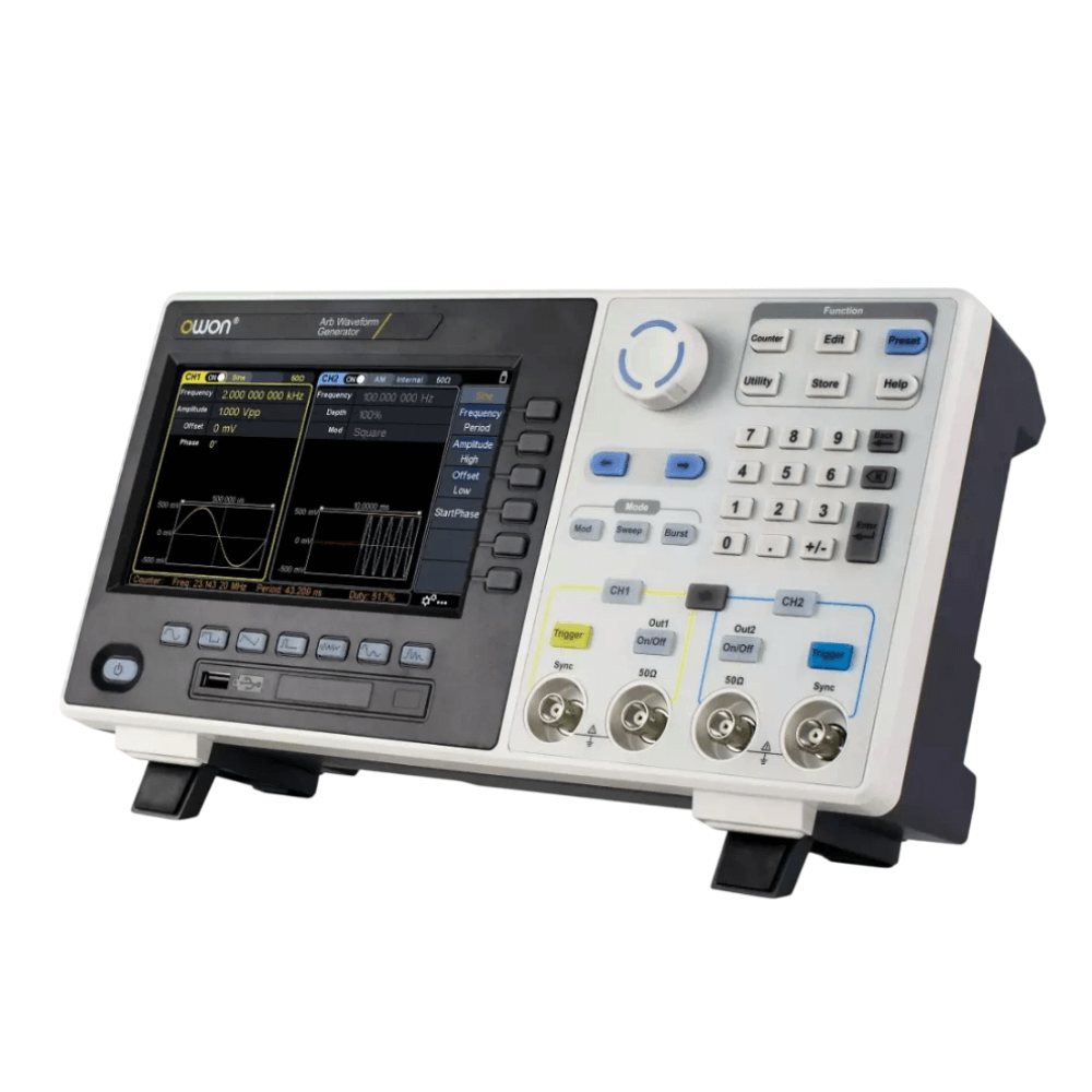 Generator de semnal, 2 canale, 100MHz, 500MS/s, OWON XDG2100 [3]