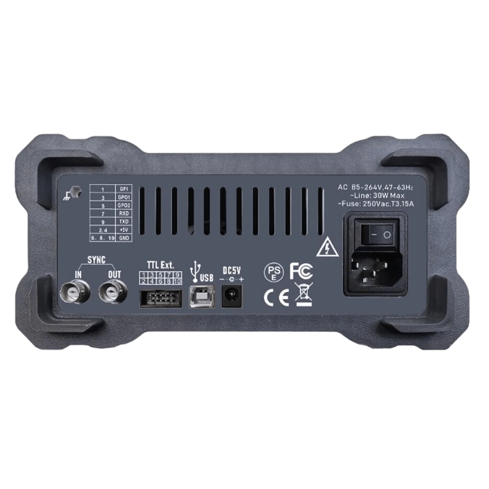 Generator de semnal, 2 canale, 1nHz-80MHz, JUNCTEK PSG9080 [3]