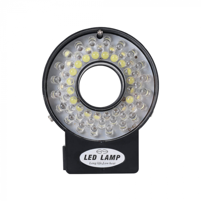 Inel iluminator 60 LED pentru microscoape digitale, diametru maxim 45mm [2]