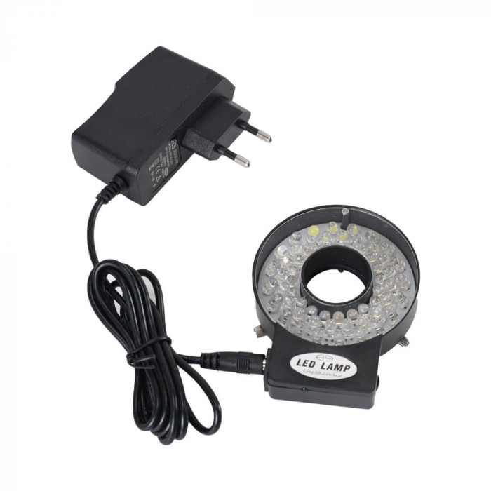Inel iluminator 60 LED pentru microscoape digitale, diametru maxim 45mm [5]