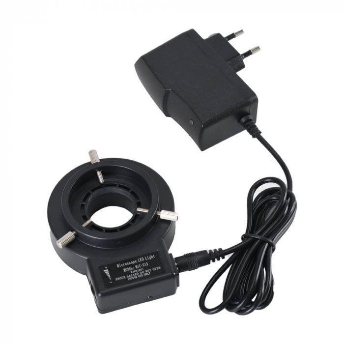 Inel iluminator 60 LED pentru microscoape digitale, diametru maxim 45mm [6]
