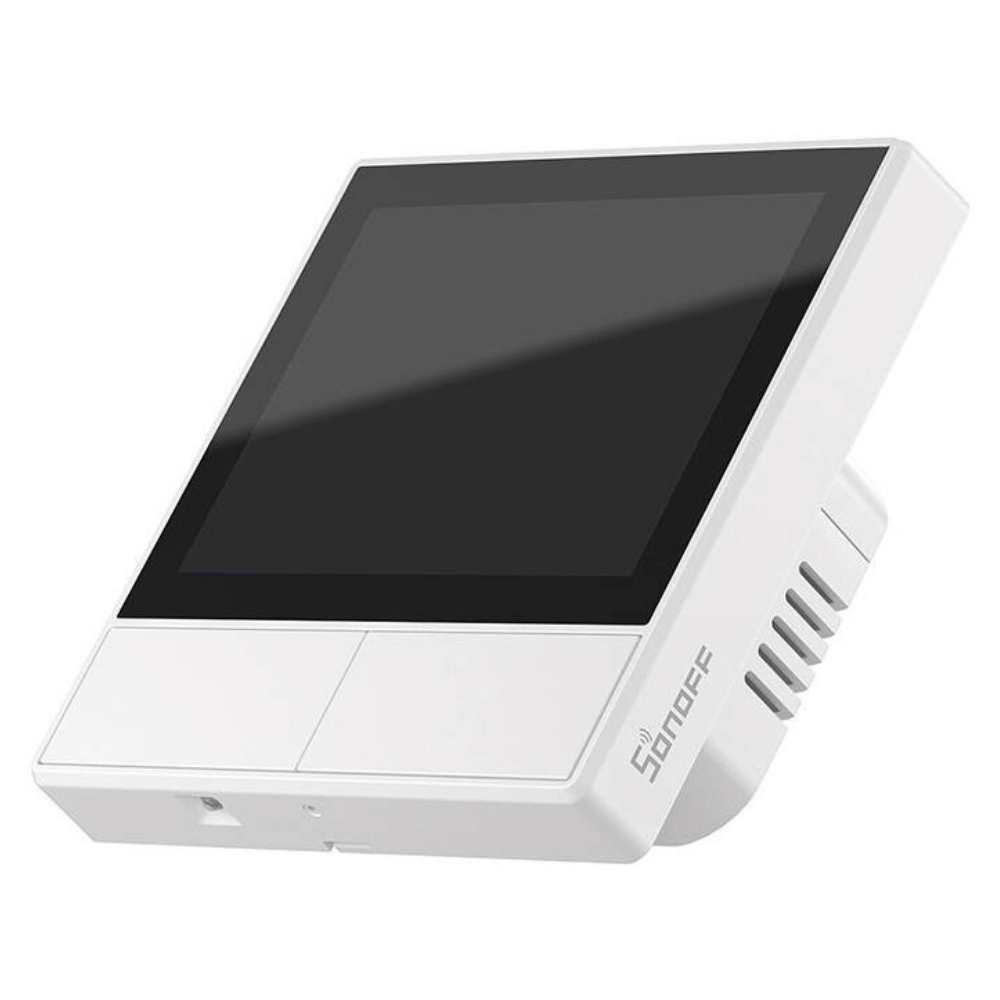 Intrerupator Smart cu 2 canale si ecran touch, alb, Sonoff NSPanel [2]