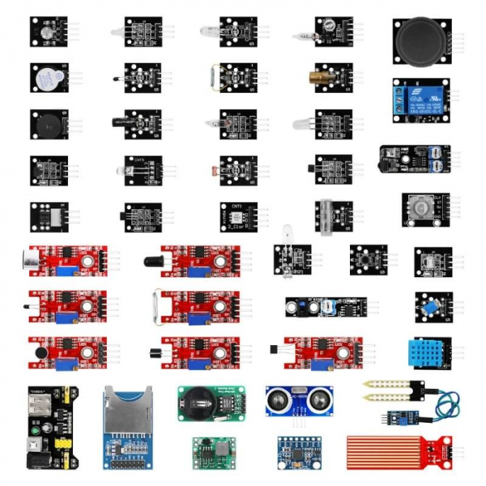 Kit 45 senzori Arduino pentru roboti sau diverse proiecte, Bitmi 10174 10174 imagine noua congaz.ro 2022