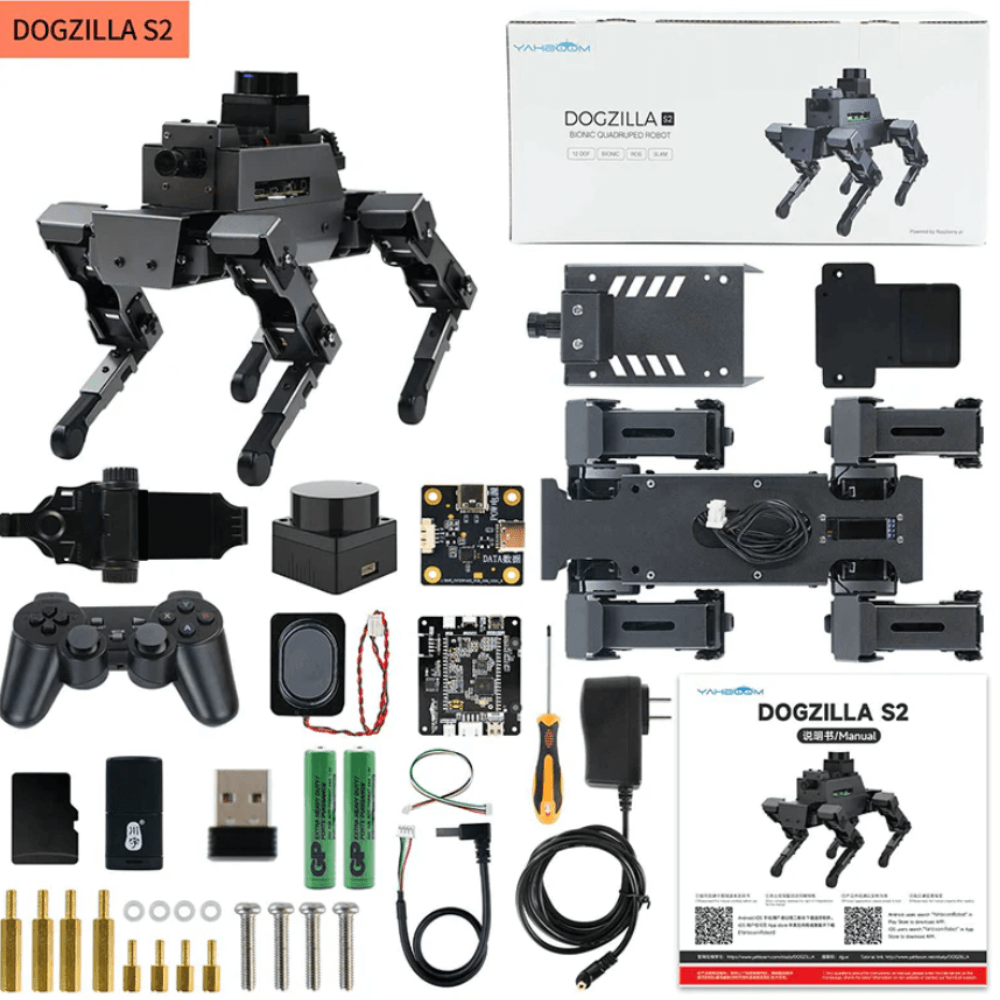 Kit robot cu Lidar Dogzilla S2 cu AI si 12DOF, compatibil Raspberry Pi 5 [3]