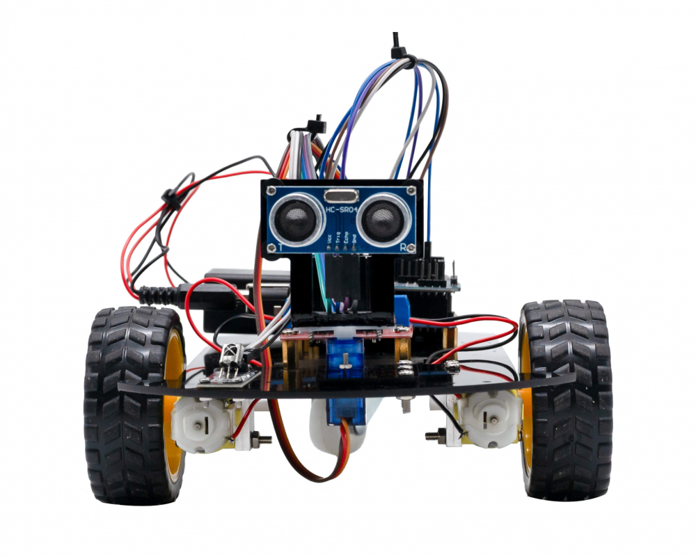 Kit de robot cu senzor ultrasonic HC-SR04, Bitmi 10083 [2]
