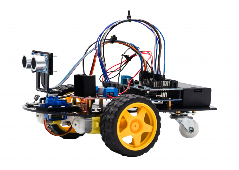 Kit de robot cu senzor ultrasonic HC-SR04, Bitmi 10083 [3]