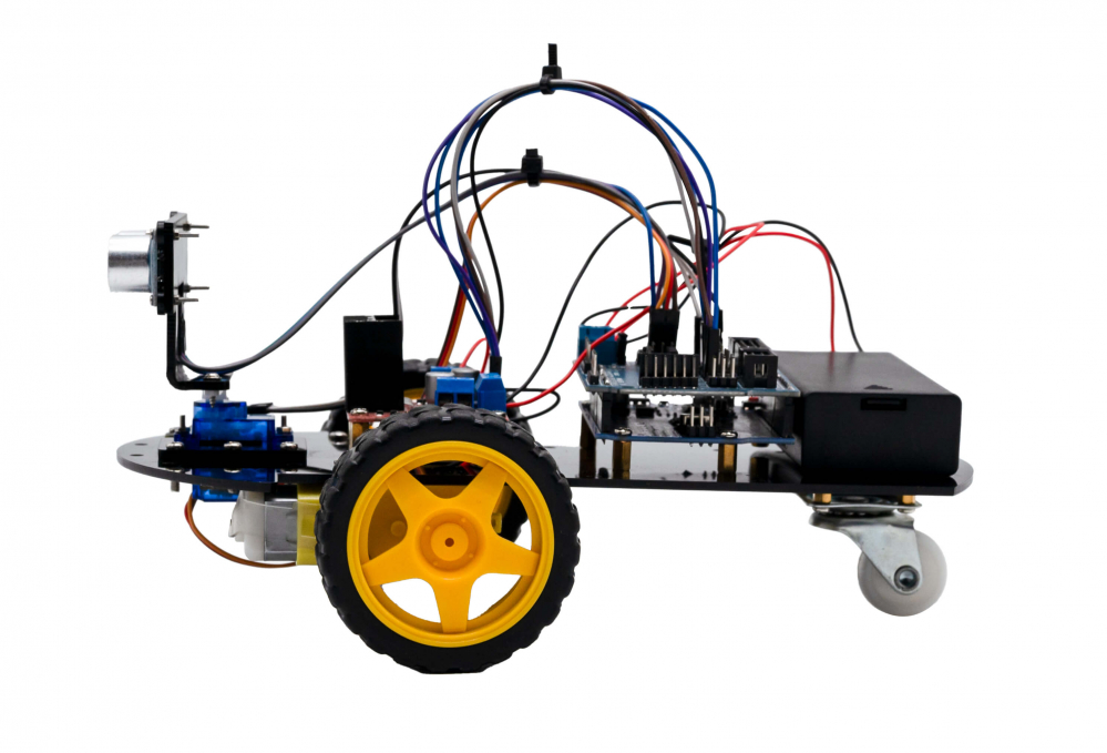 Kit de robot cu senzor ultrasonic HC-SR04, Bitmi 10083 [4]