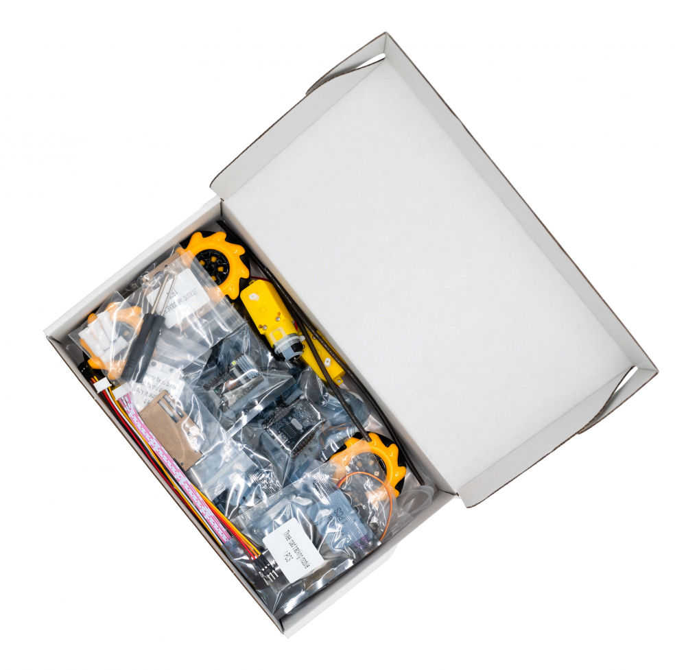 Kit de robot ESP32 cu roata omnidirectionala mecanum, Bitmi 10005 [5]