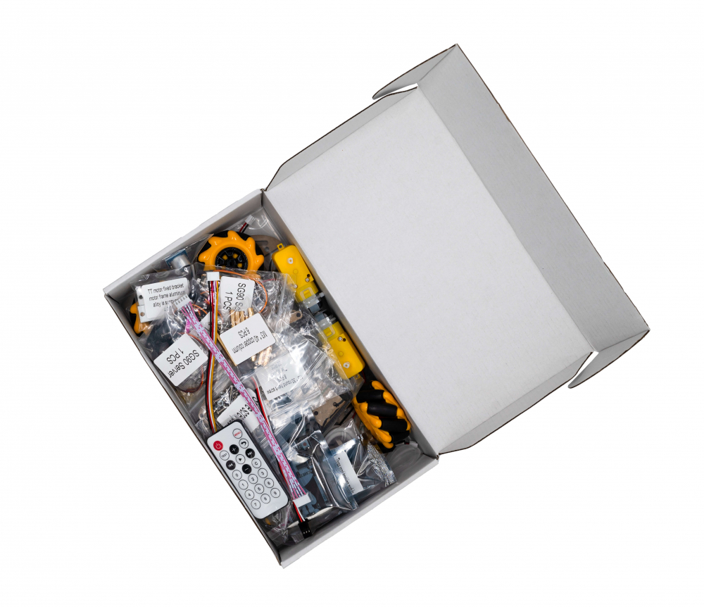 Kit de robot STEM 4WD cu brat robotic, Bitmi 10006 [6]