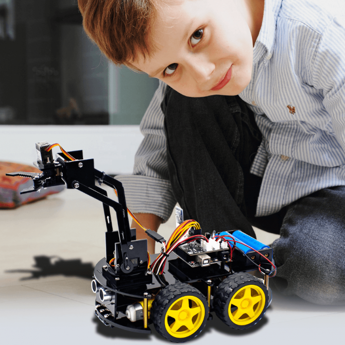 Kit de robot Arduino programabil cu brat robotic [5]