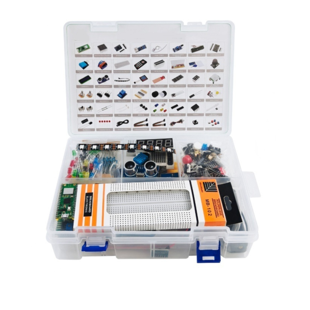 Kit electronic compatibil Raspberry Pi Pico W, Bitmi 12649 [2]