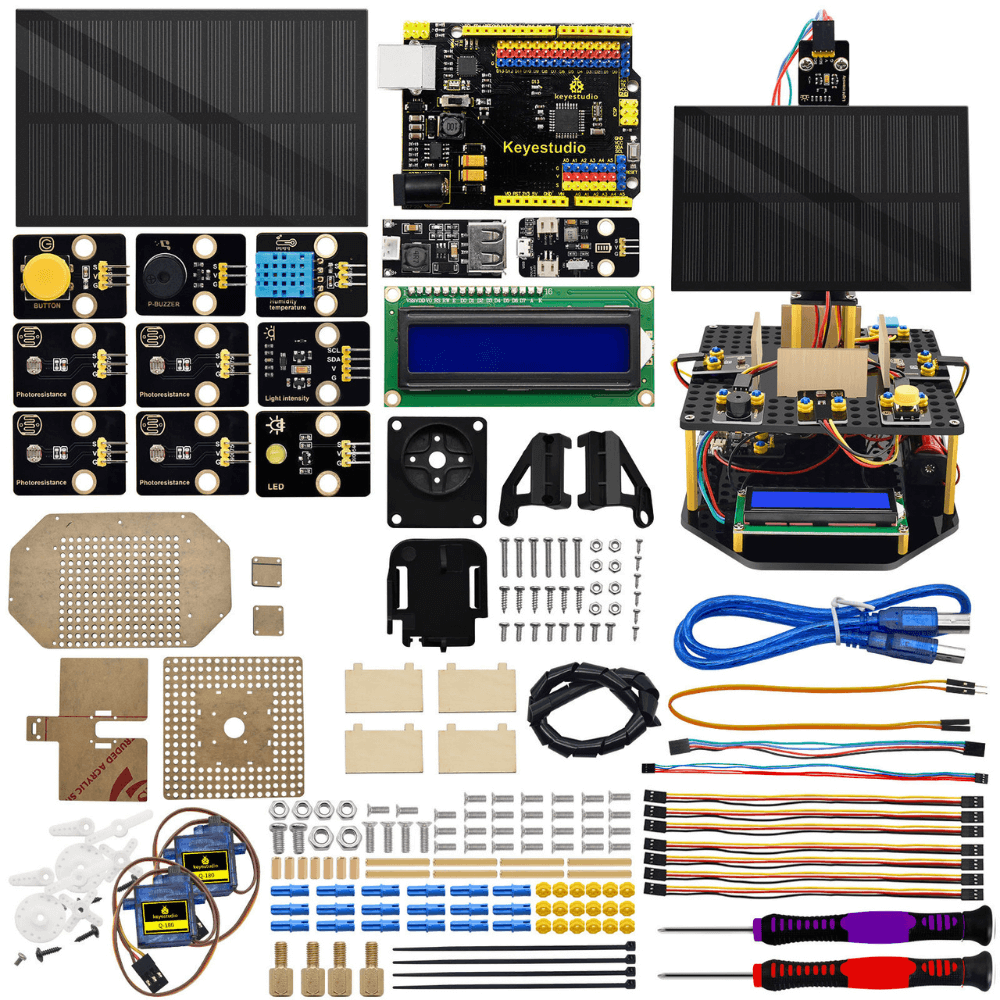 Kit educativ STEM pentru urmarire solara, Keyestudio [3]