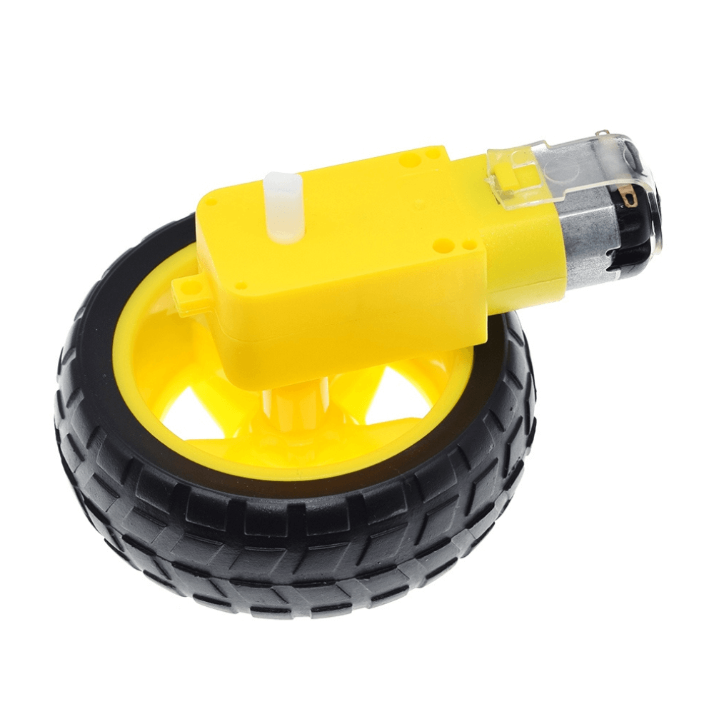 Set motor DC 3V-6V cu reductor si roata [3]