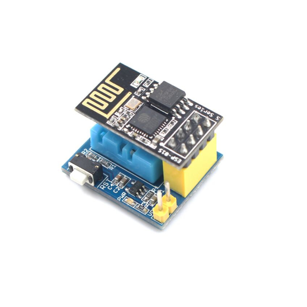 Senzor temperatura si umiditate DHT11 cu modul WiFi ESP8266 ESP-01S [1]